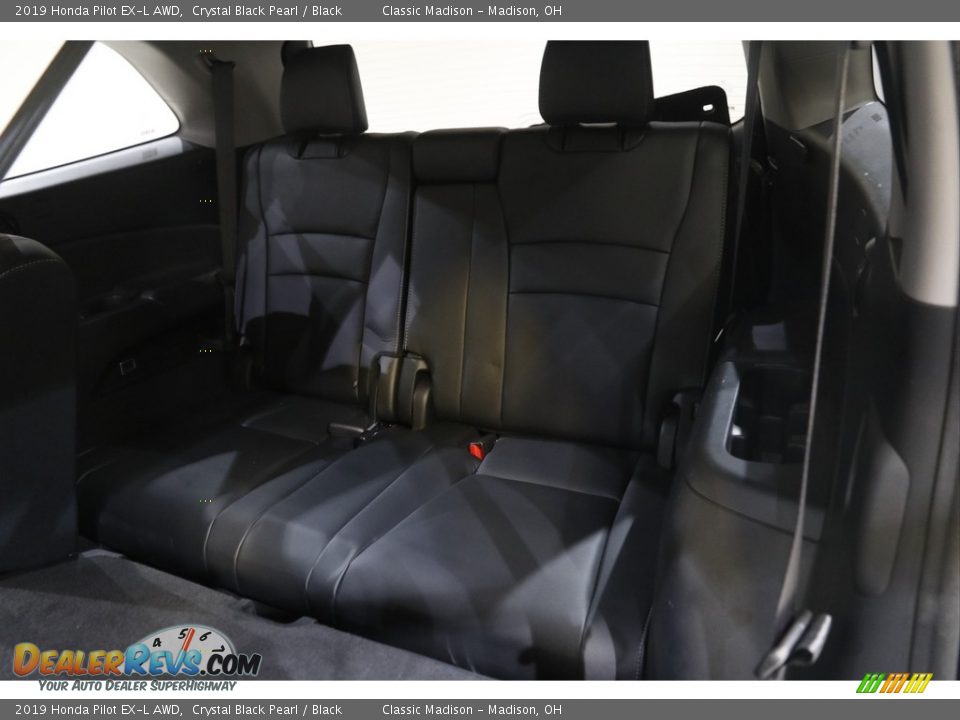 2019 Honda Pilot EX-L AWD Crystal Black Pearl / Black Photo #20