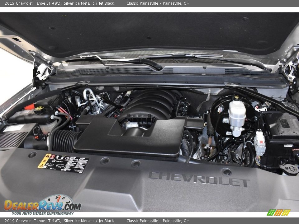2019 Chevrolet Tahoe LT 4WD Silver Ice Metallic / Jet Black Photo #9