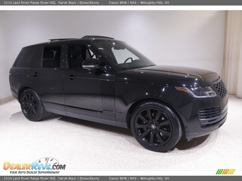 2019 Land Rover Range Rover HSE Narvik Black / Ebony/Ebony Photo #1