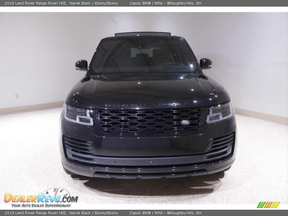 2019 Land Rover Range Rover HSE Narvik Black / Ebony/Ebony Photo #2