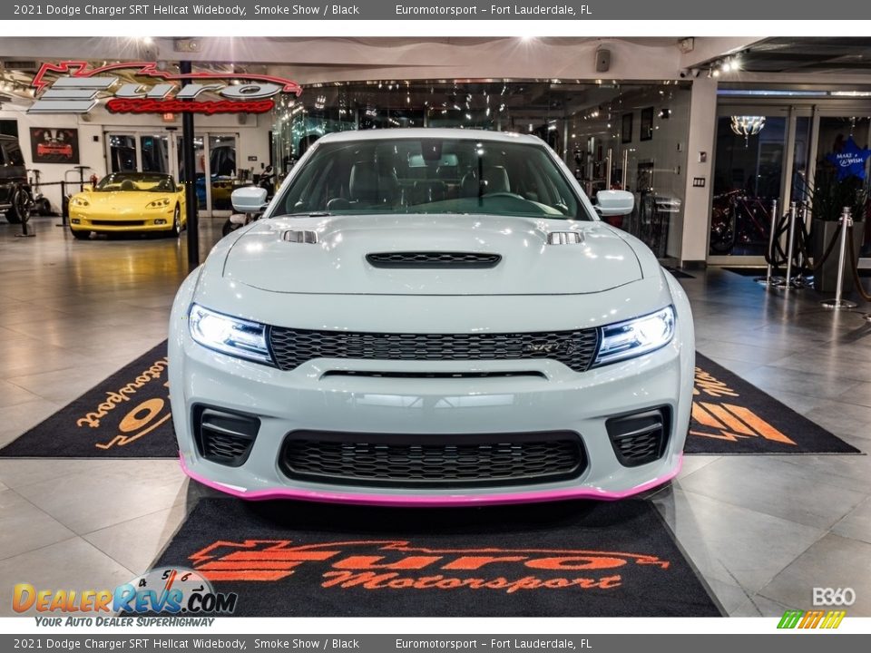 2021 Dodge Charger SRT Hellcat Widebody Smoke Show / Black Photo #2