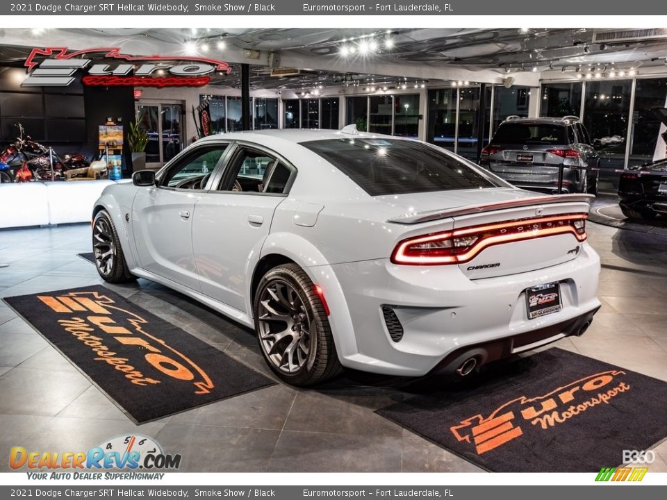 2021 Dodge Charger SRT Hellcat Widebody Smoke Show / Black Photo #4