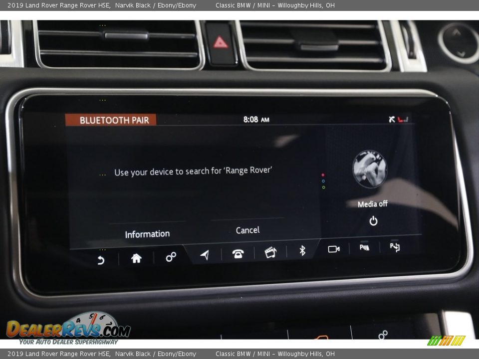 2019 Land Rover Range Rover HSE Narvik Black / Ebony/Ebony Photo #15