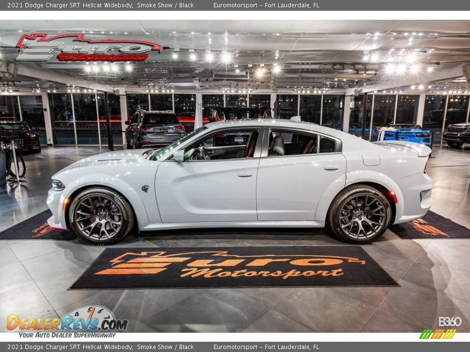 2021 Dodge Charger SRT Hellcat Widebody Smoke Show / Black Photo #6