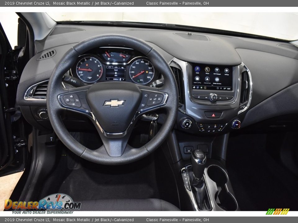 2019 Chevrolet Cruze LS Mosaic Black Metallic / Jet Black/­Galvanized Photo #15