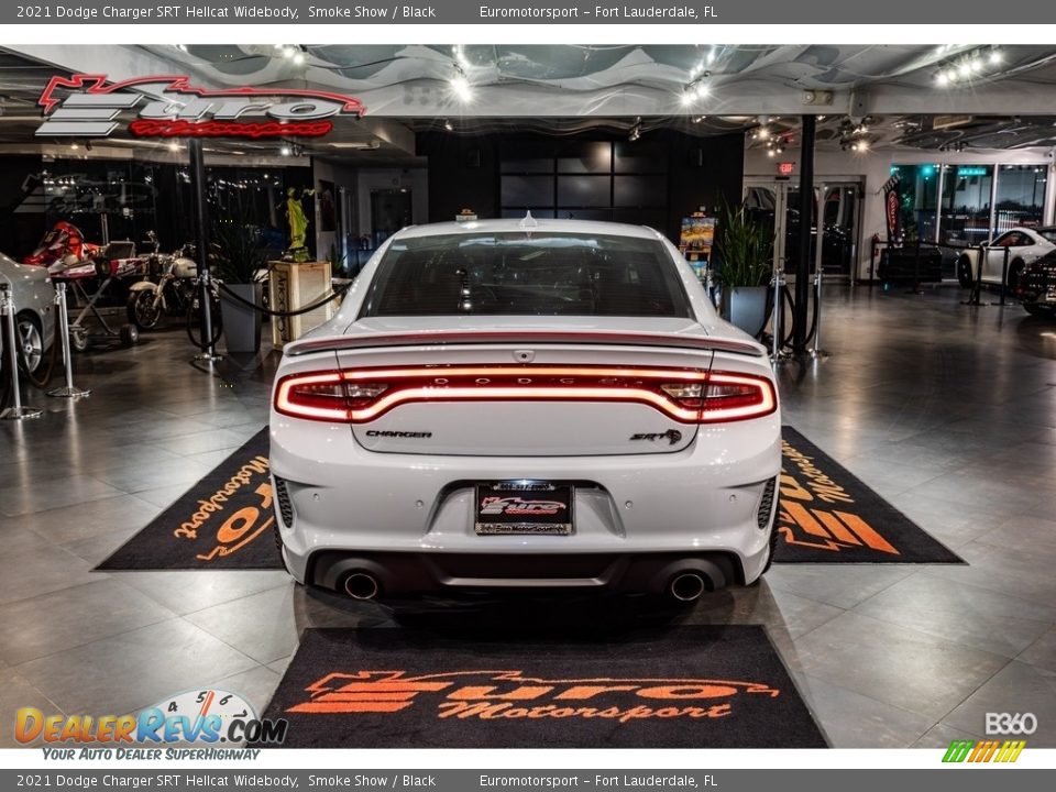 2021 Dodge Charger SRT Hellcat Widebody Smoke Show / Black Photo #9
