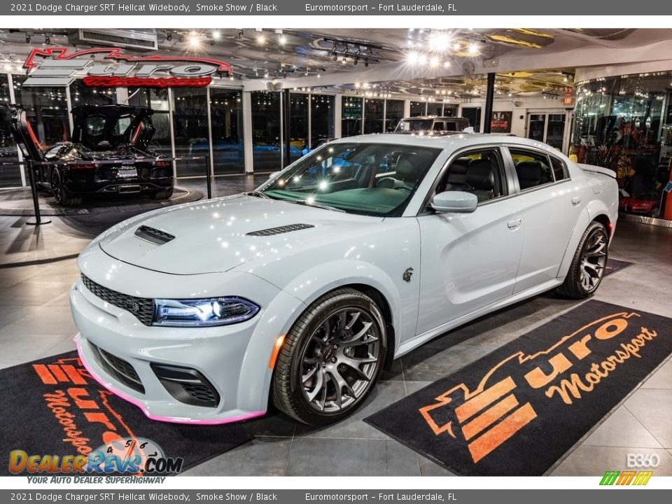 2021 Dodge Charger SRT Hellcat Widebody Smoke Show / Black Photo #10