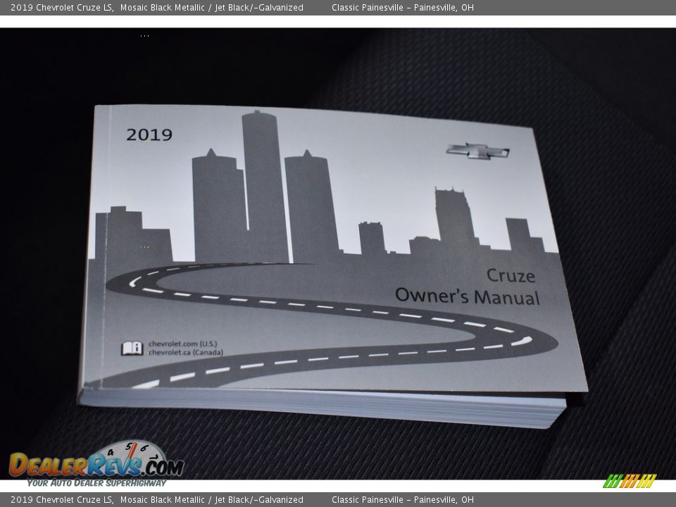2019 Chevrolet Cruze LS Mosaic Black Metallic / Jet Black/­Galvanized Photo #20