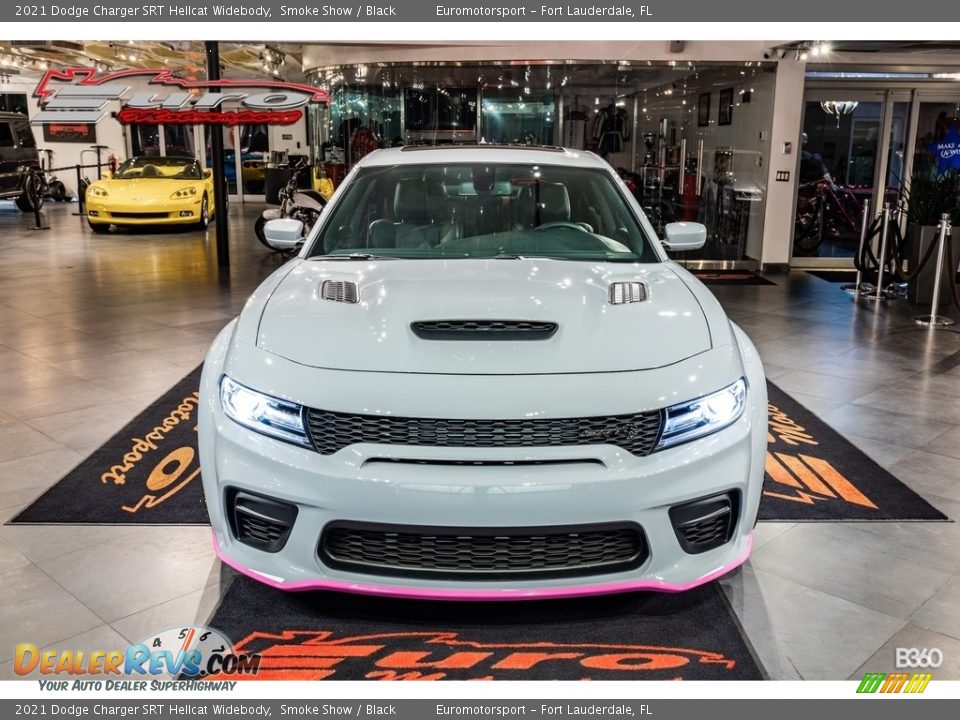 2021 Dodge Charger SRT Hellcat Widebody Smoke Show / Black Photo #11