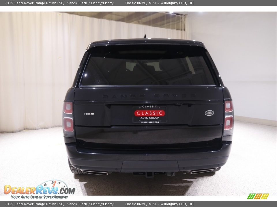 2019 Land Rover Range Rover HSE Narvik Black / Ebony/Ebony Photo #24