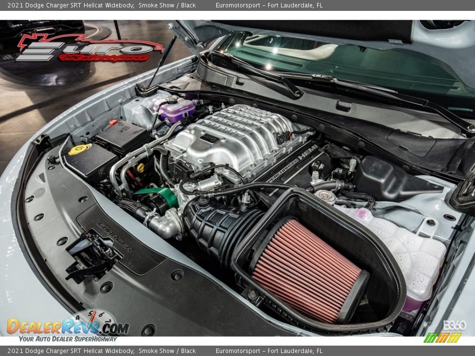 2021 Dodge Charger SRT Hellcat Widebody 6.2 Liter Supercharged HEMI OHV 16-Valve VVT V8 Engine Photo #16