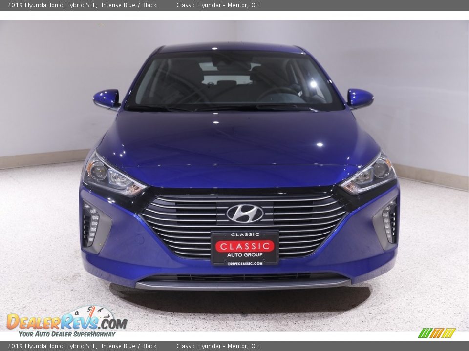 2019 Hyundai Ioniq Hybrid SEL Intense Blue / Black Photo #2