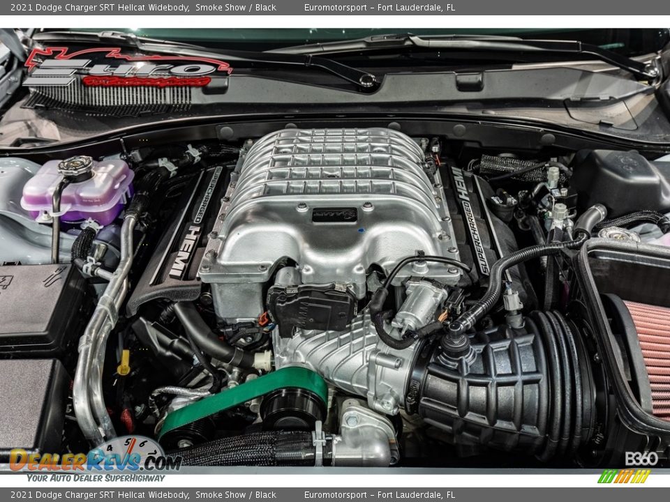 2021 Dodge Charger SRT Hellcat Widebody 6.2 Liter Supercharged HEMI OHV 16-Valve VVT V8 Engine Photo #18