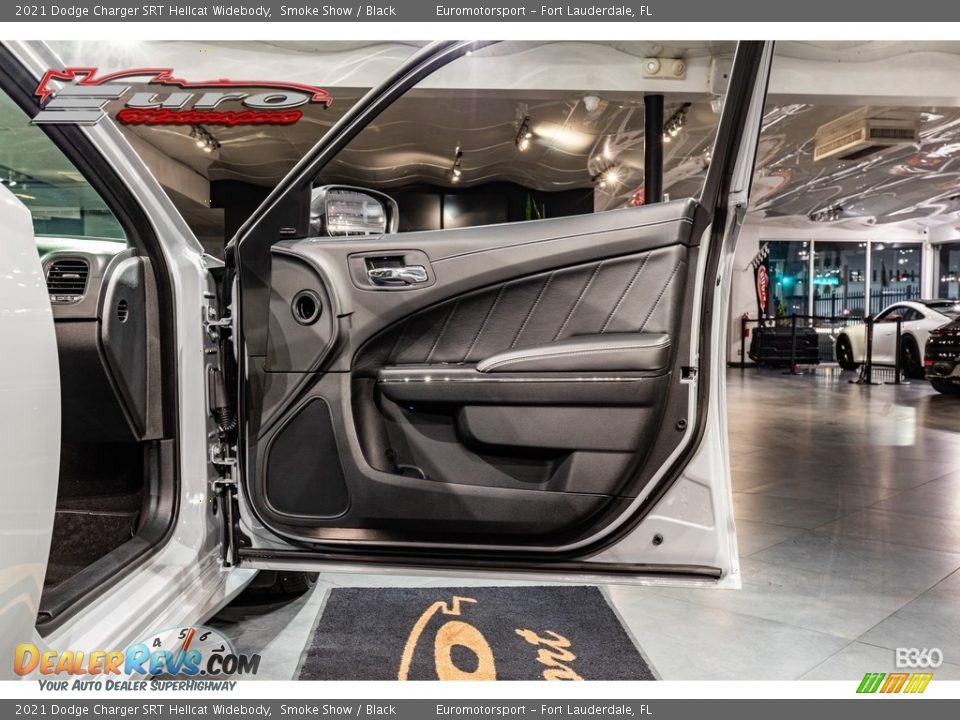 2021 Dodge Charger SRT Hellcat Widebody Smoke Show / Black Photo #19