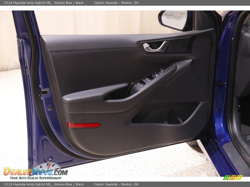 2019 Hyundai Ioniq Hybrid SEL Intense Blue / Black Photo #4