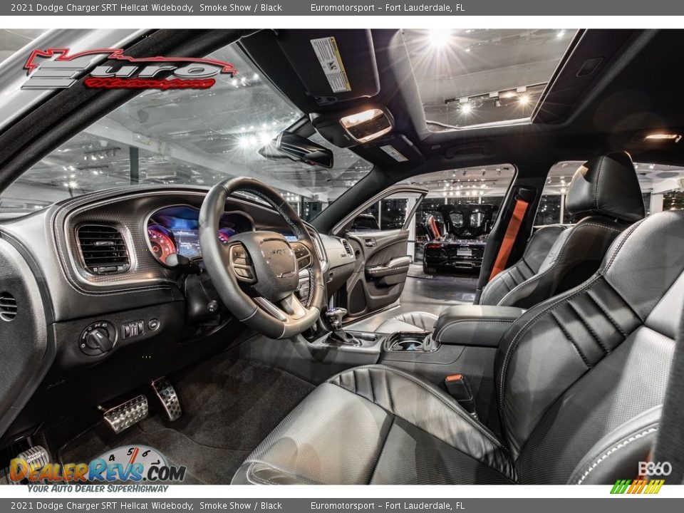 2021 Dodge Charger SRT Hellcat Widebody Smoke Show / Black Photo #21