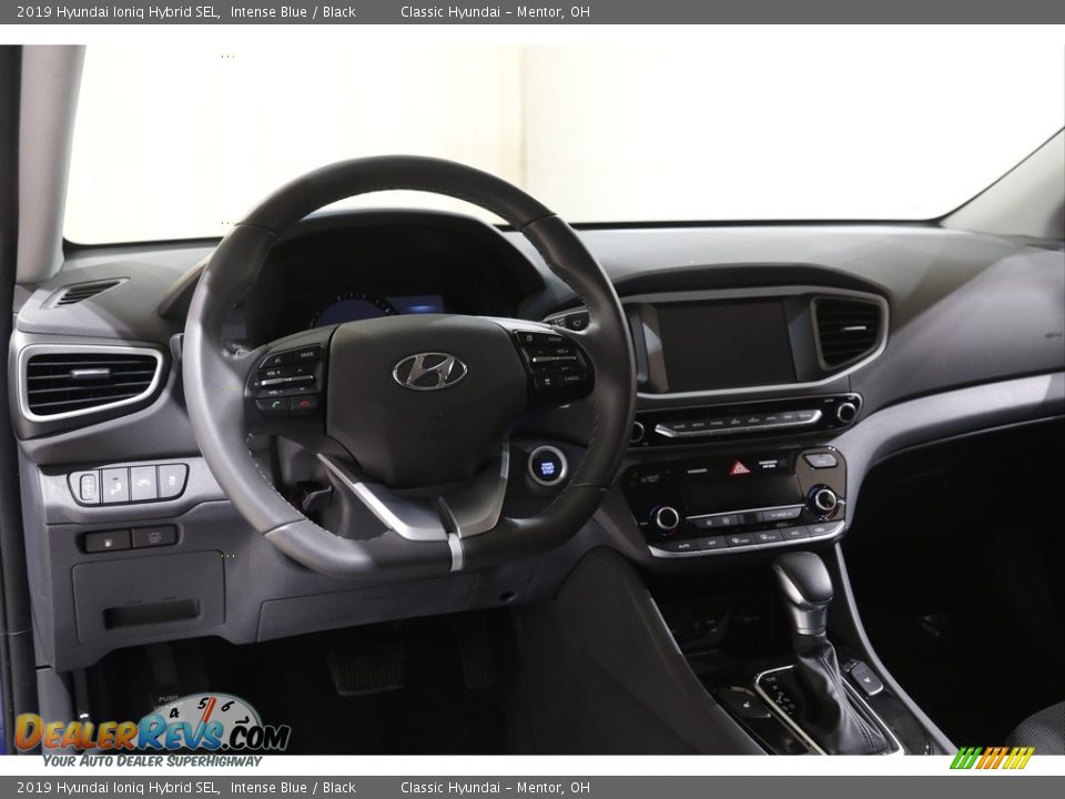 2019 Hyundai Ioniq Hybrid SEL Intense Blue / Black Photo #6