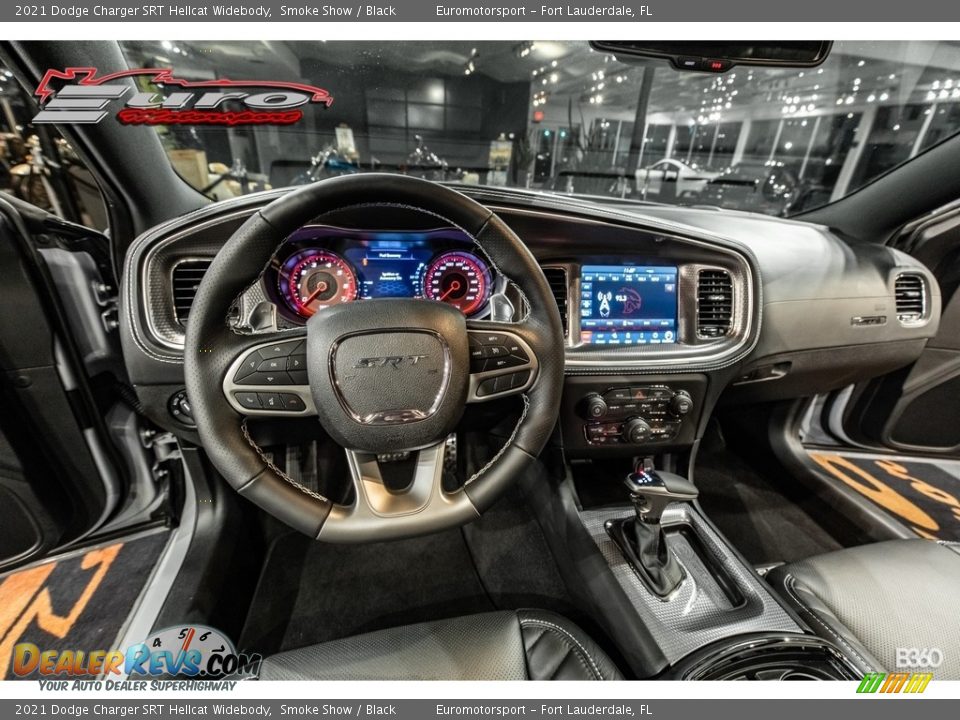 2021 Dodge Charger SRT Hellcat Widebody Smoke Show / Black Photo #23