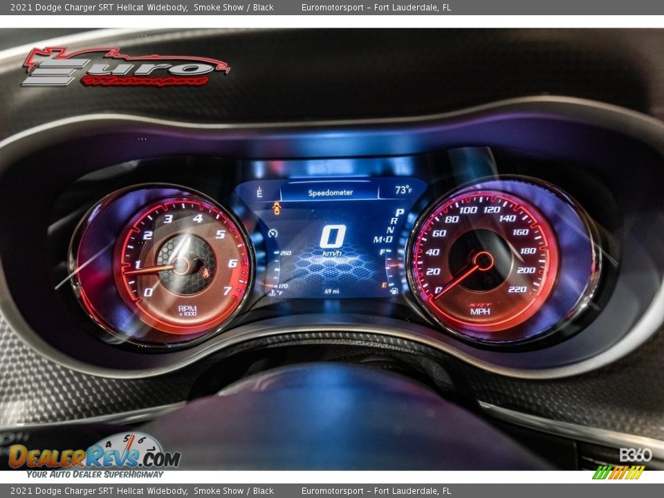 2021 Dodge Charger SRT Hellcat Widebody Smoke Show / Black Photo #25