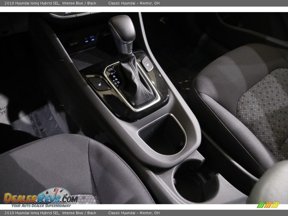 2019 Hyundai Ioniq Hybrid SEL Intense Blue / Black Photo #14