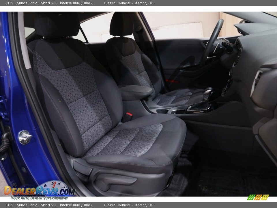 2019 Hyundai Ioniq Hybrid SEL Intense Blue / Black Photo #15