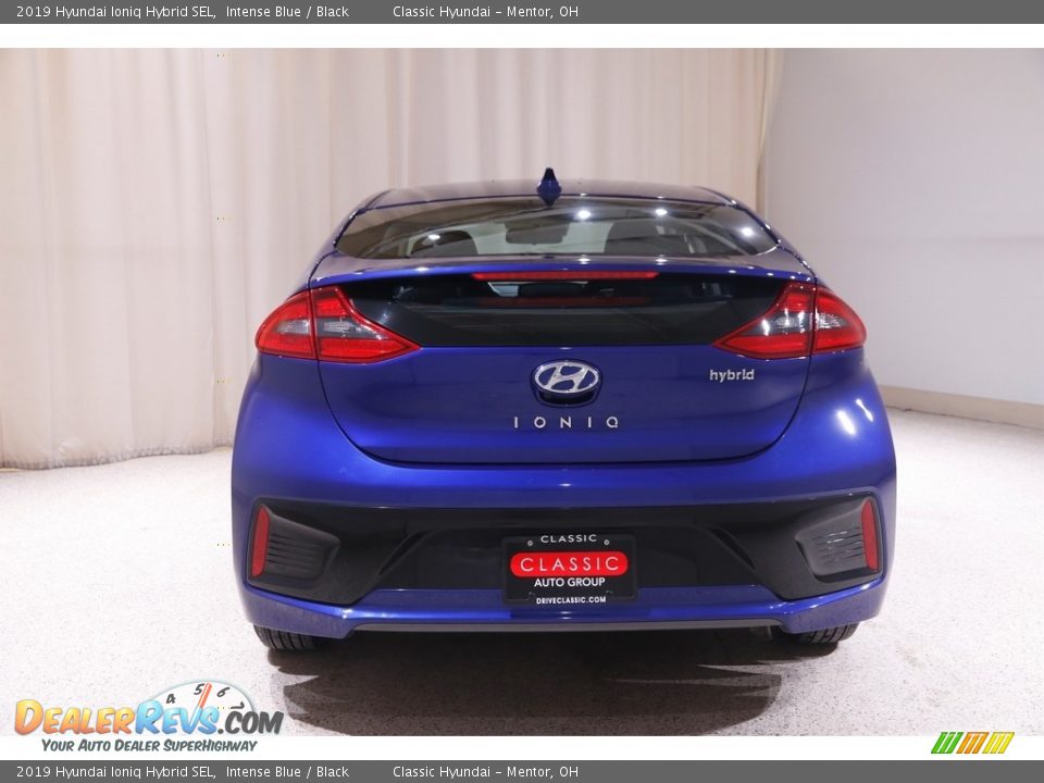 2019 Hyundai Ioniq Hybrid SEL Intense Blue / Black Photo #18