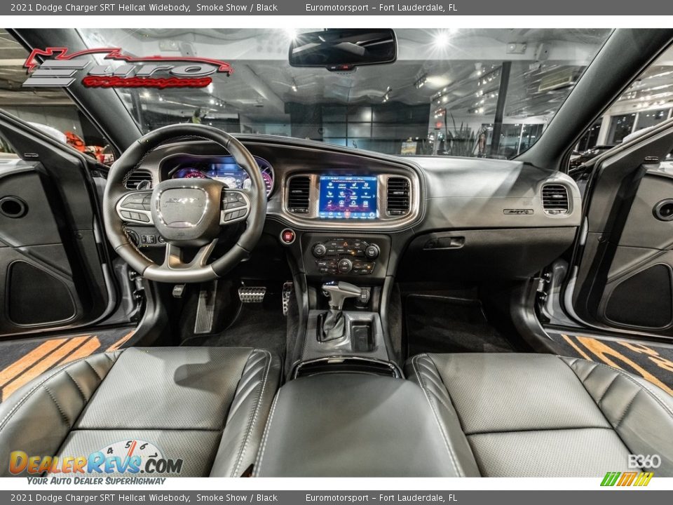 Black Interior - 2021 Dodge Charger SRT Hellcat Widebody Photo #32