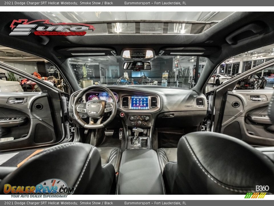 2021 Dodge Charger SRT Hellcat Widebody Smoke Show / Black Photo #33