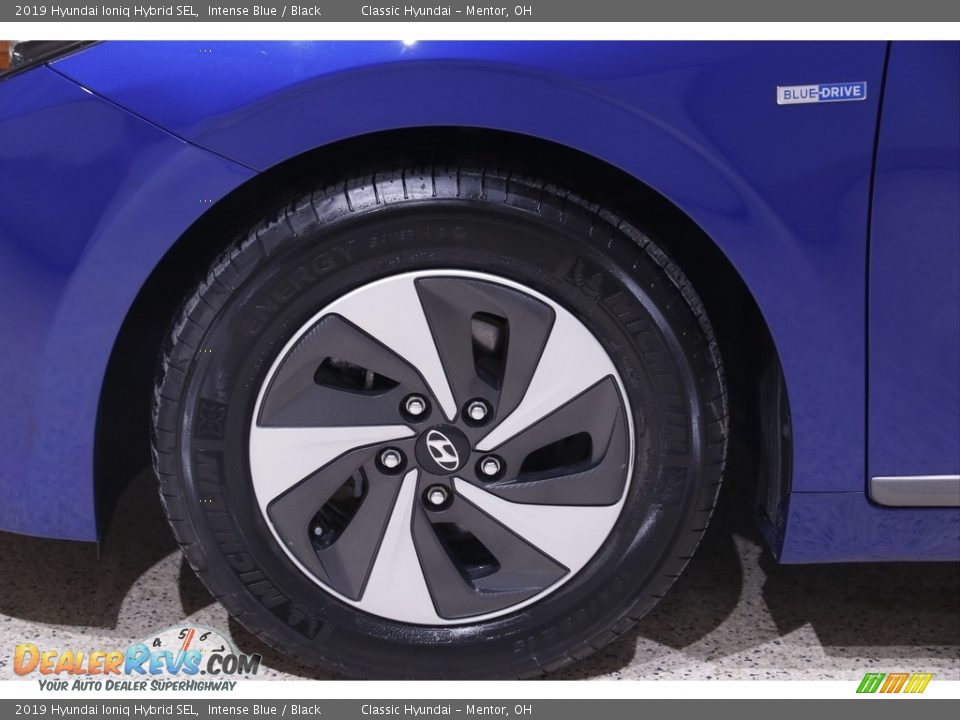 2019 Hyundai Ioniq Hybrid SEL Intense Blue / Black Photo #20