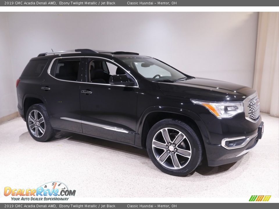2019 GMC Acadia Denali AWD Ebony Twilight Metallic / Jet Black Photo #1
