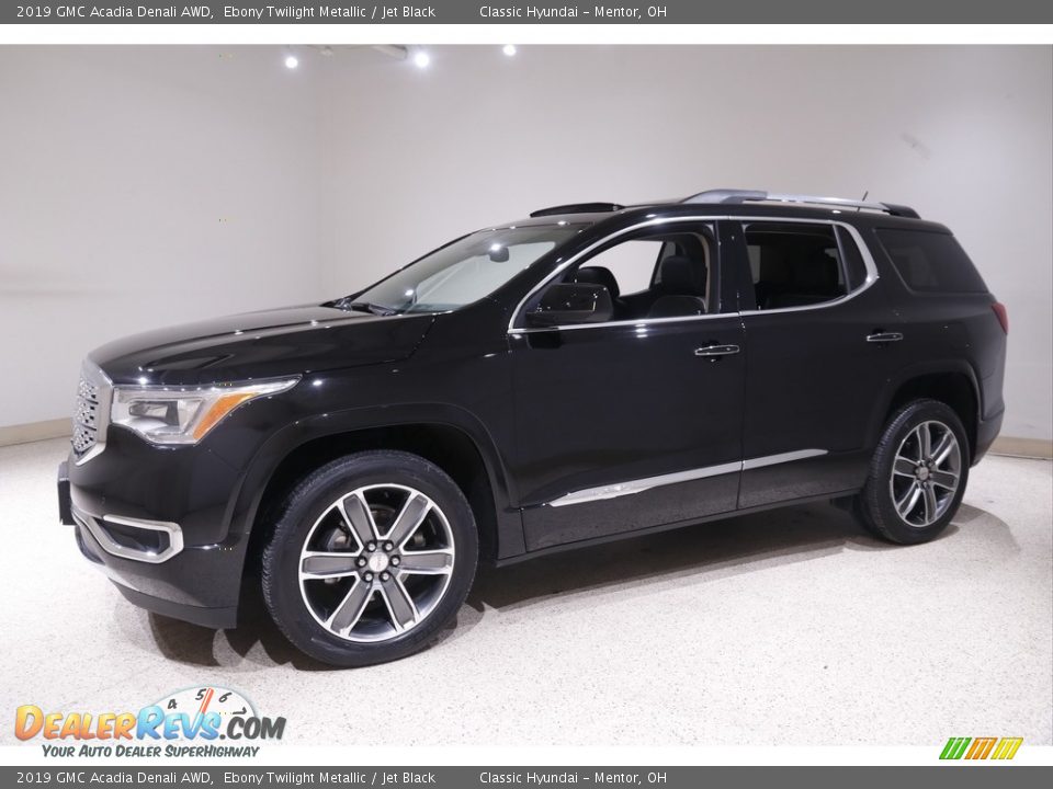 2019 GMC Acadia Denali AWD Ebony Twilight Metallic / Jet Black Photo #3