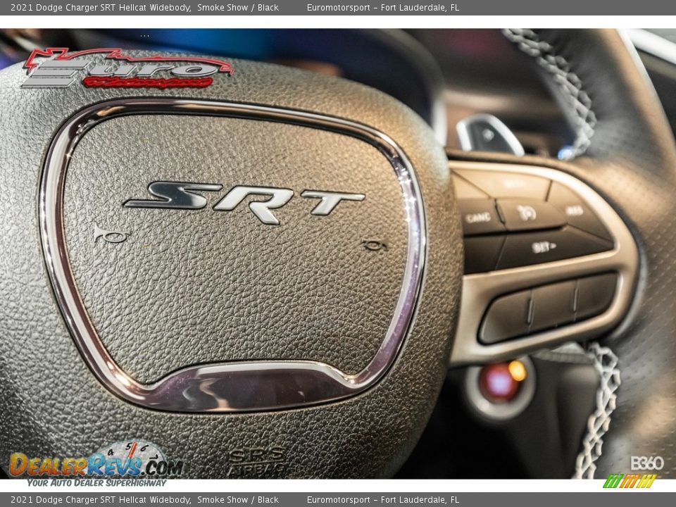 2021 Dodge Charger SRT Hellcat Widebody Smoke Show / Black Photo #38