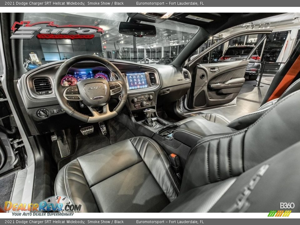 2021 Dodge Charger SRT Hellcat Widebody Smoke Show / Black Photo #39