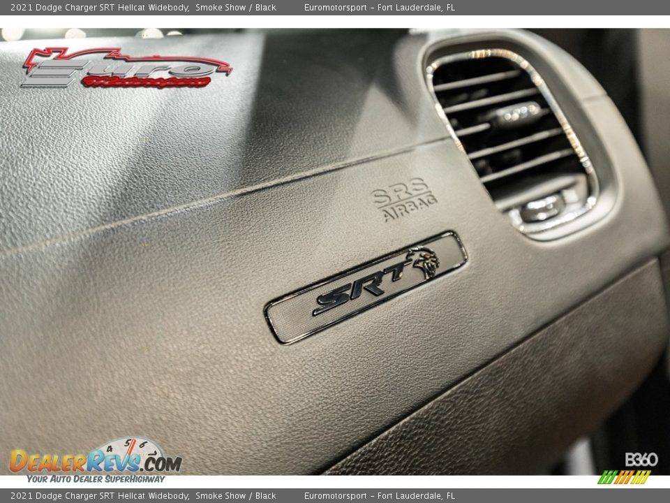 2021 Dodge Charger SRT Hellcat Widebody Smoke Show / Black Photo #40