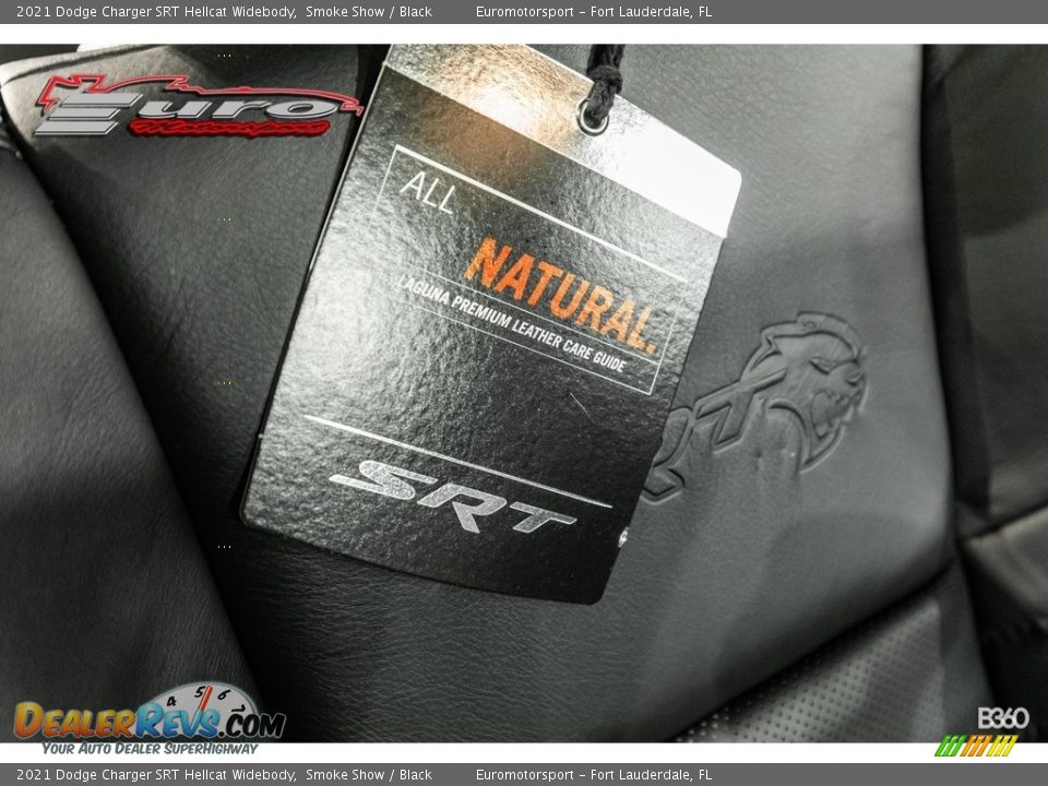 2021 Dodge Charger SRT Hellcat Widebody Smoke Show / Black Photo #43