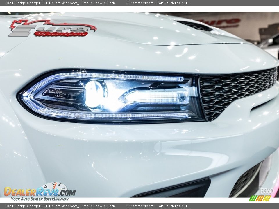 2021 Dodge Charger SRT Hellcat Widebody Smoke Show / Black Photo #46