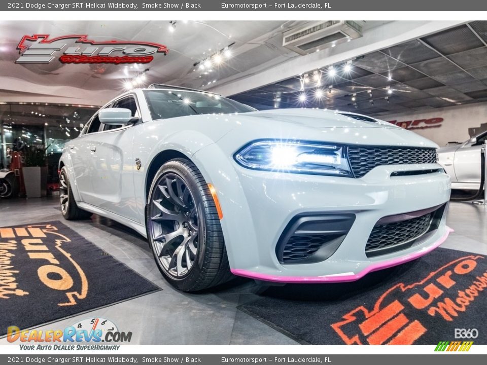 2021 Dodge Charger SRT Hellcat Widebody Smoke Show / Black Photo #47