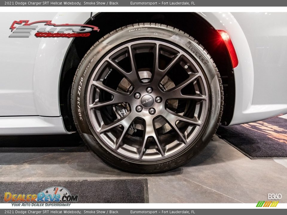 2021 Dodge Charger SRT Hellcat Widebody Smoke Show / Black Photo #48