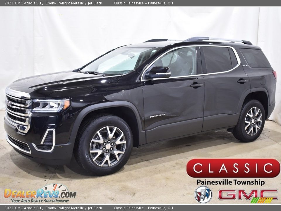 2021 GMC Acadia SLE Ebony Twilight Metallic / Jet Black Photo #1