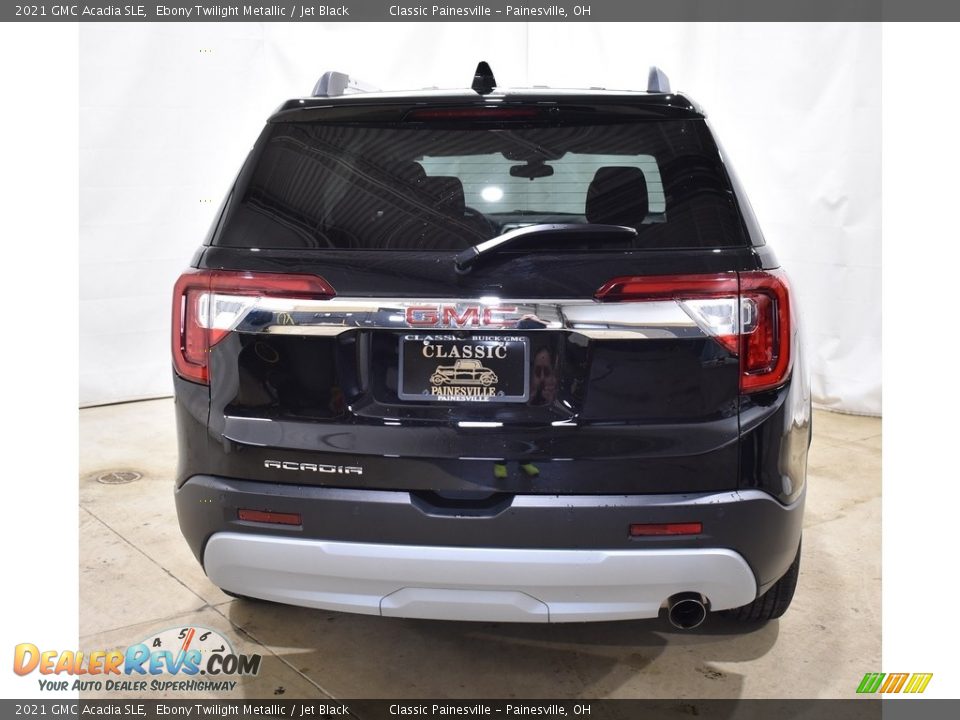 2021 GMC Acadia SLE Ebony Twilight Metallic / Jet Black Photo #3