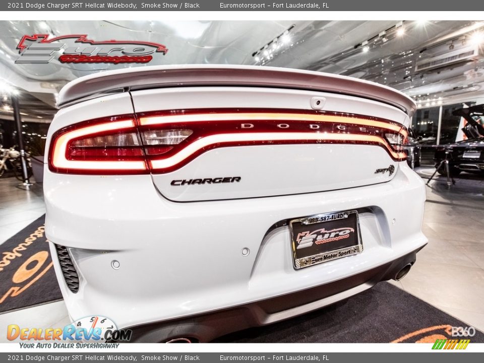 2021 Dodge Charger SRT Hellcat Widebody Smoke Show / Black Photo #50