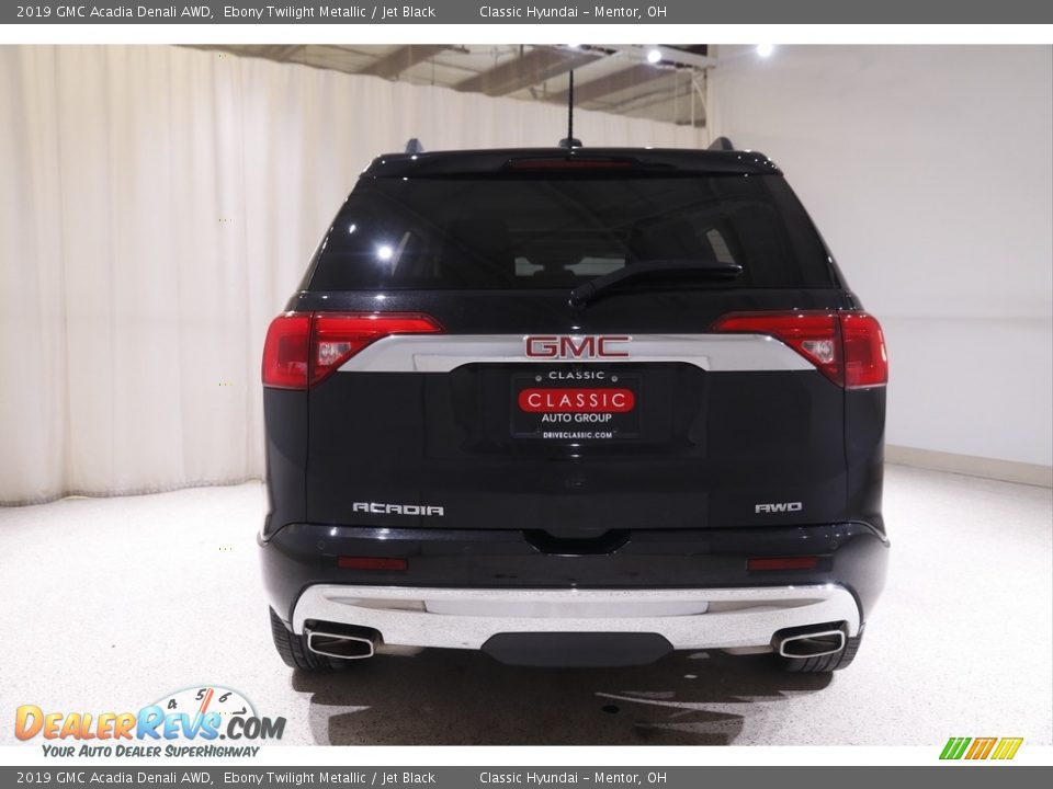 2019 GMC Acadia Denali AWD Ebony Twilight Metallic / Jet Black Photo #19