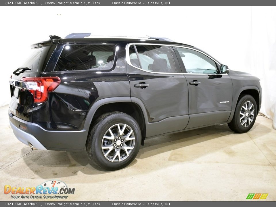 2021 GMC Acadia SLE Ebony Twilight Metallic / Jet Black Photo #4