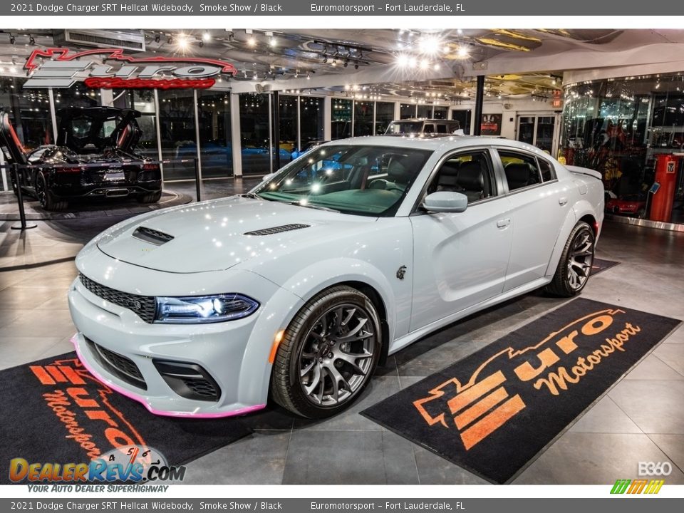 2021 Dodge Charger SRT Hellcat Widebody Smoke Show / Black Photo #53