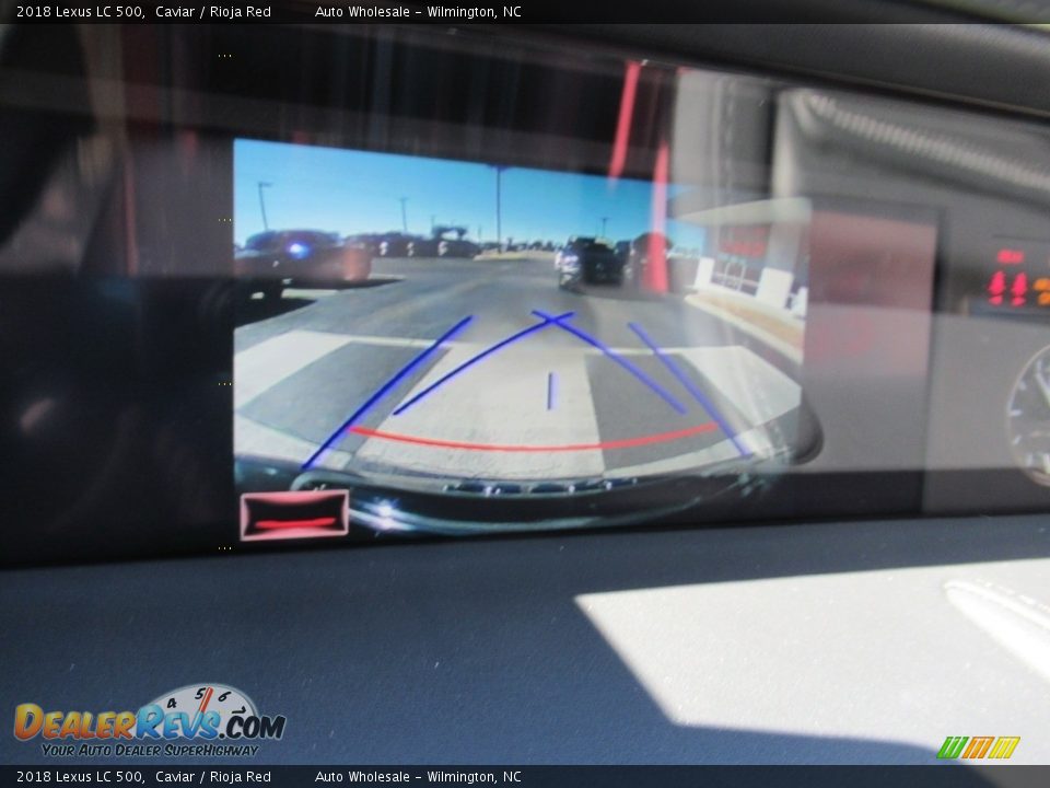 2018 Lexus LC 500 Caviar / Rioja Red Photo #18