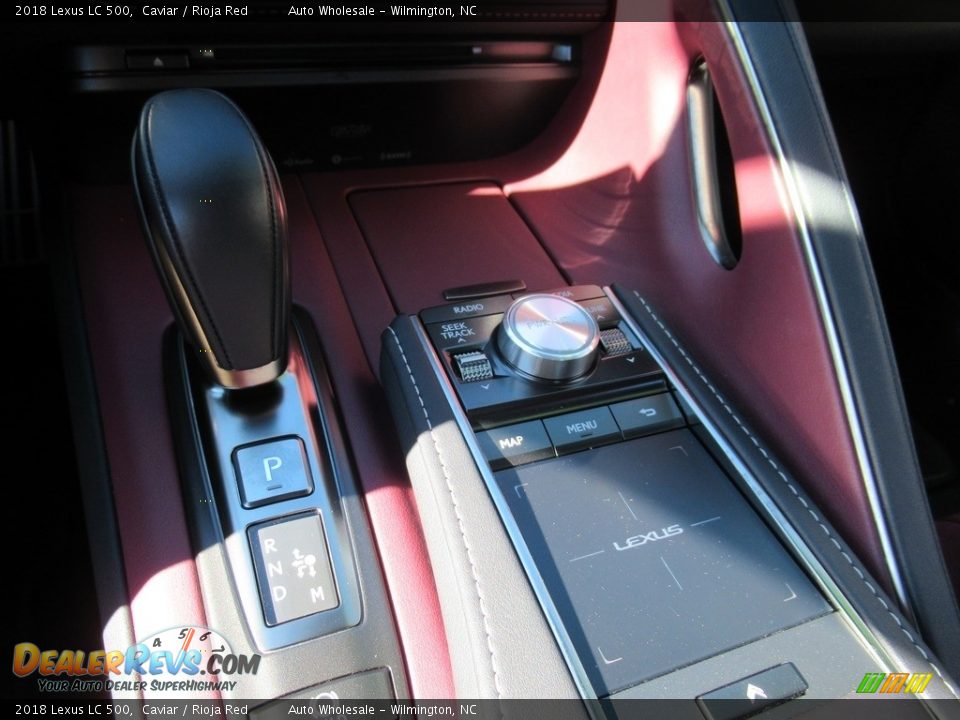 2018 Lexus LC 500 Caviar / Rioja Red Photo #19