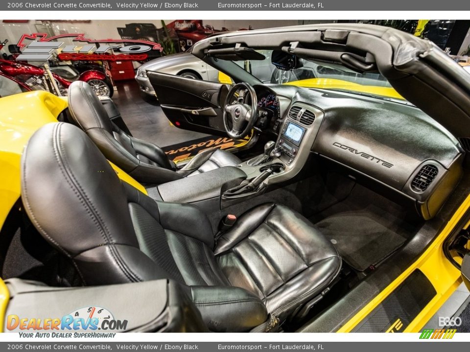 2006 Chevrolet Corvette Convertible Velocity Yellow / Ebony Black Photo #5