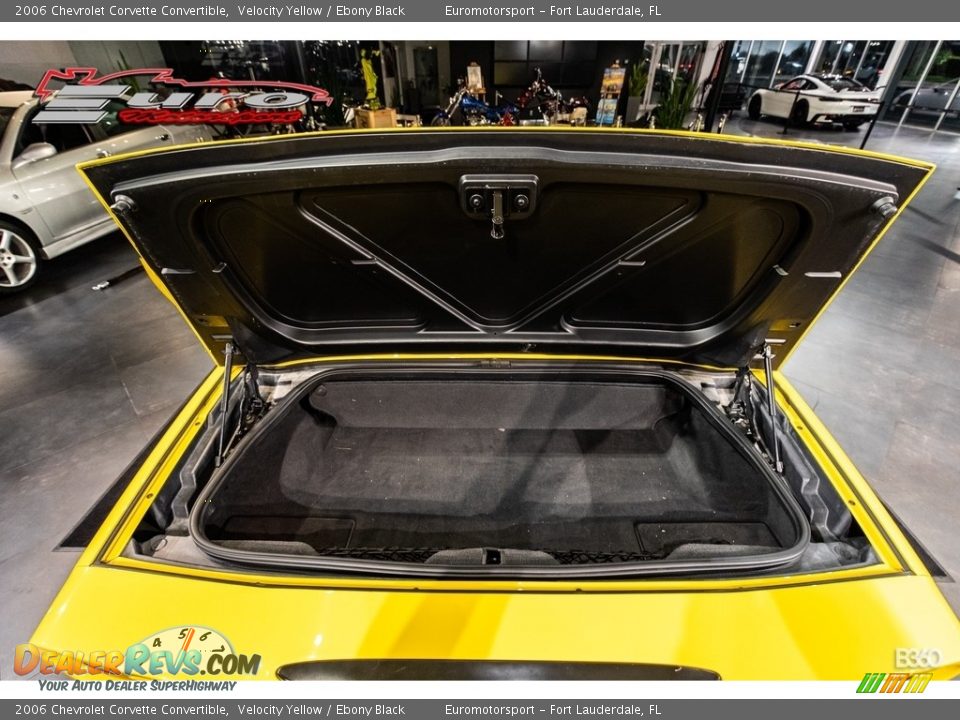 2006 Chevrolet Corvette Convertible Velocity Yellow / Ebony Black Photo #7