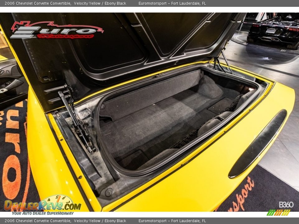 2006 Chevrolet Corvette Convertible Velocity Yellow / Ebony Black Photo #8