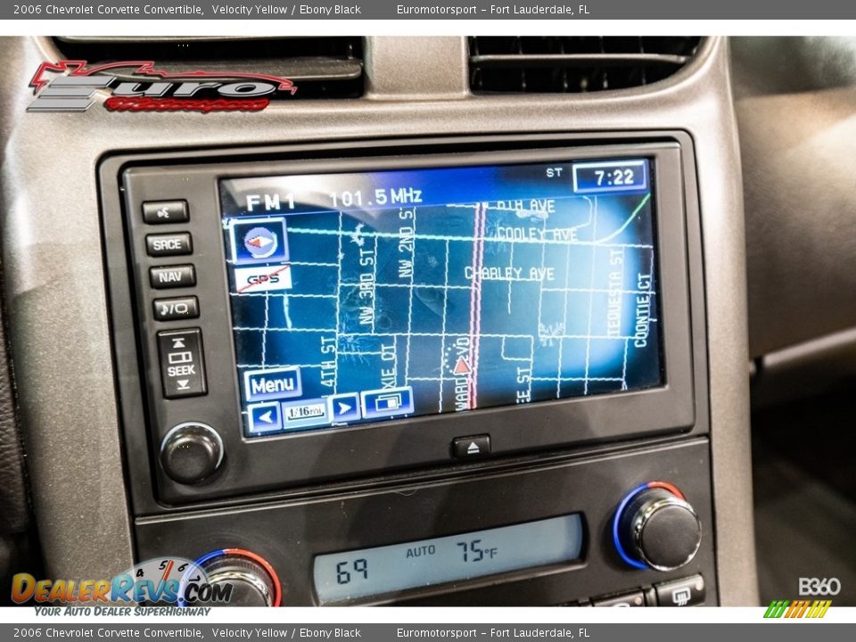 2006 Chevrolet Corvette Convertible Velocity Yellow / Ebony Black Photo #14